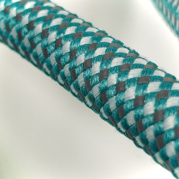 YOULY Reflective Teal Small Dog Leash 5ft Rope Lead Comfort Handle 1/4“ Diameter - Picture 9 of 12